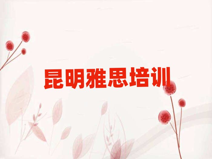 昆明盘龙区雅思培训哪里比较好十大排名