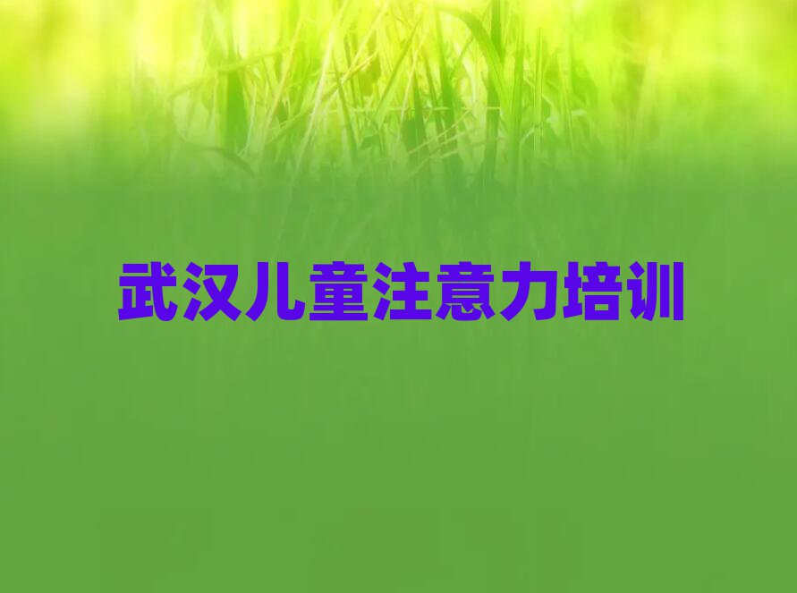 2025年武汉新洲原种场培训孩子学习能力要多少学费名单一览