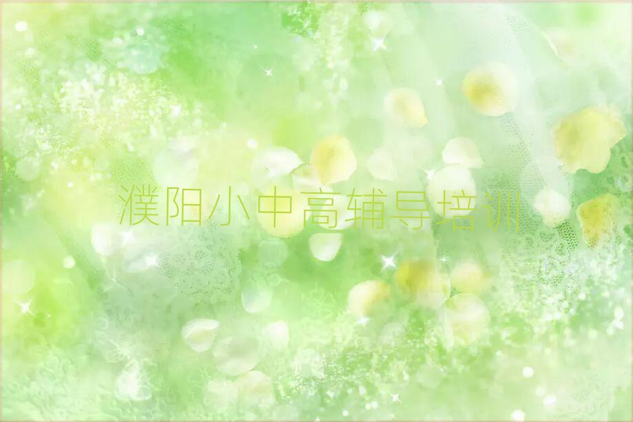 2025濮阳学小学数学哪个学校好前十名