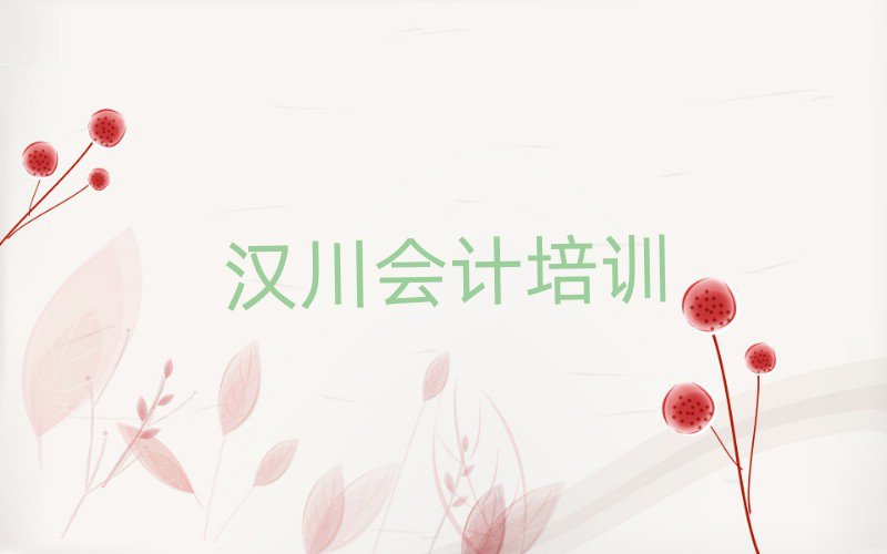 汉川学会计在哪里学名单