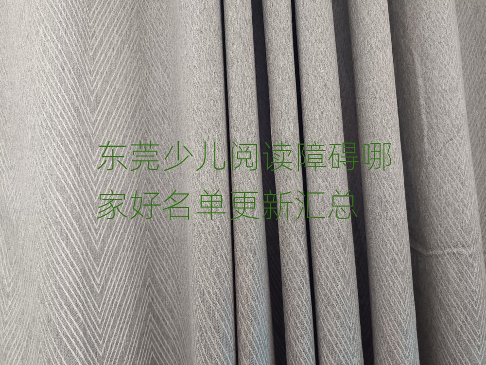 东莞少儿阅读障碍哪家好名单更新汇总