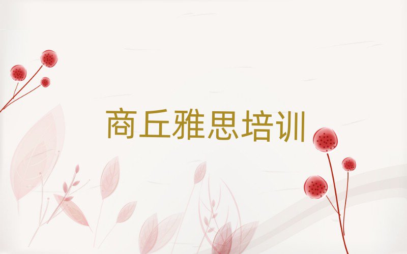 商丘睢阳区雅思培训有学校