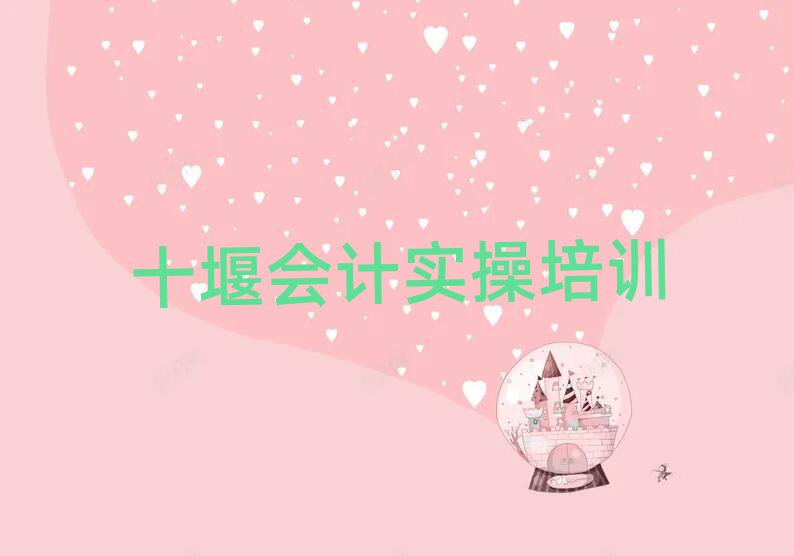 十堰茅箭区会计实操培训班哪个好名单精选一览