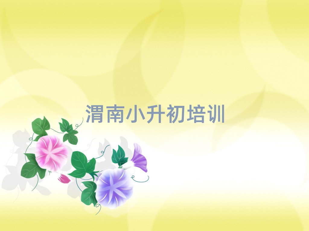 2025渭南临渭区小升初学校在哪一览
