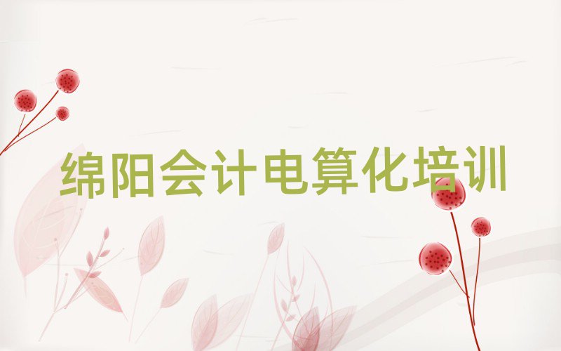 2025年绵阳游仙区会计电算化正规的培训学校实力排名名单