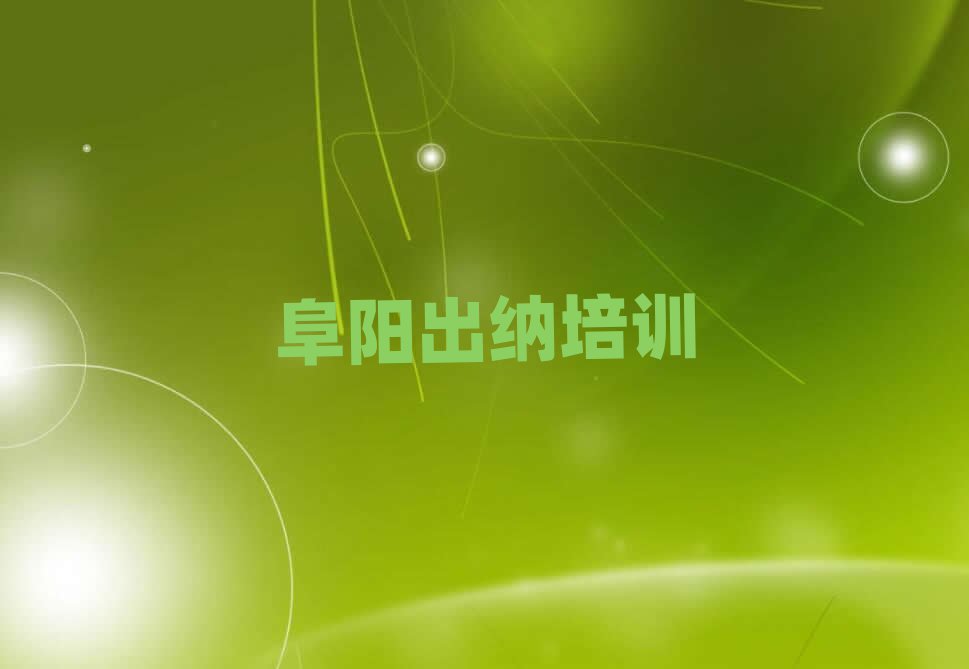 阜阳学出纳选哪个学校精选名单推荐