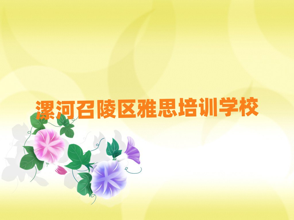 2025年漯河召陵区培训雅思学费多少钱啊
