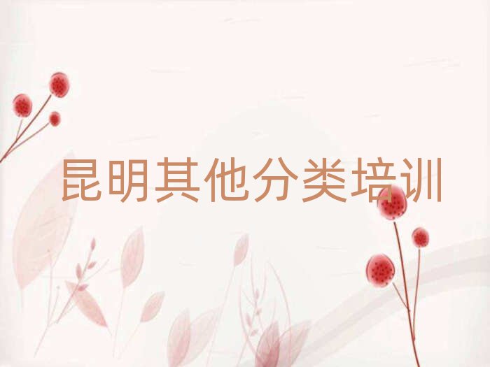 2025年昆明夕阳彝族乡有没有比较好的艺考文化课教育培训机构排名前五