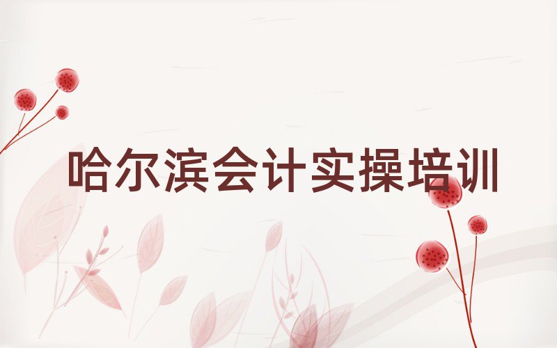 哈尔滨什么会计做账培训班好榜单一览推荐排行榜