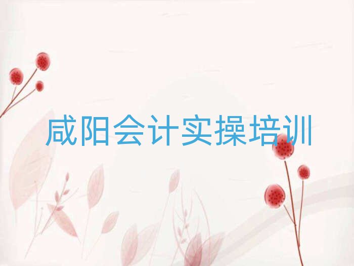 咸阳杨陵区学会计实操哪家好名单榜首精选出炉