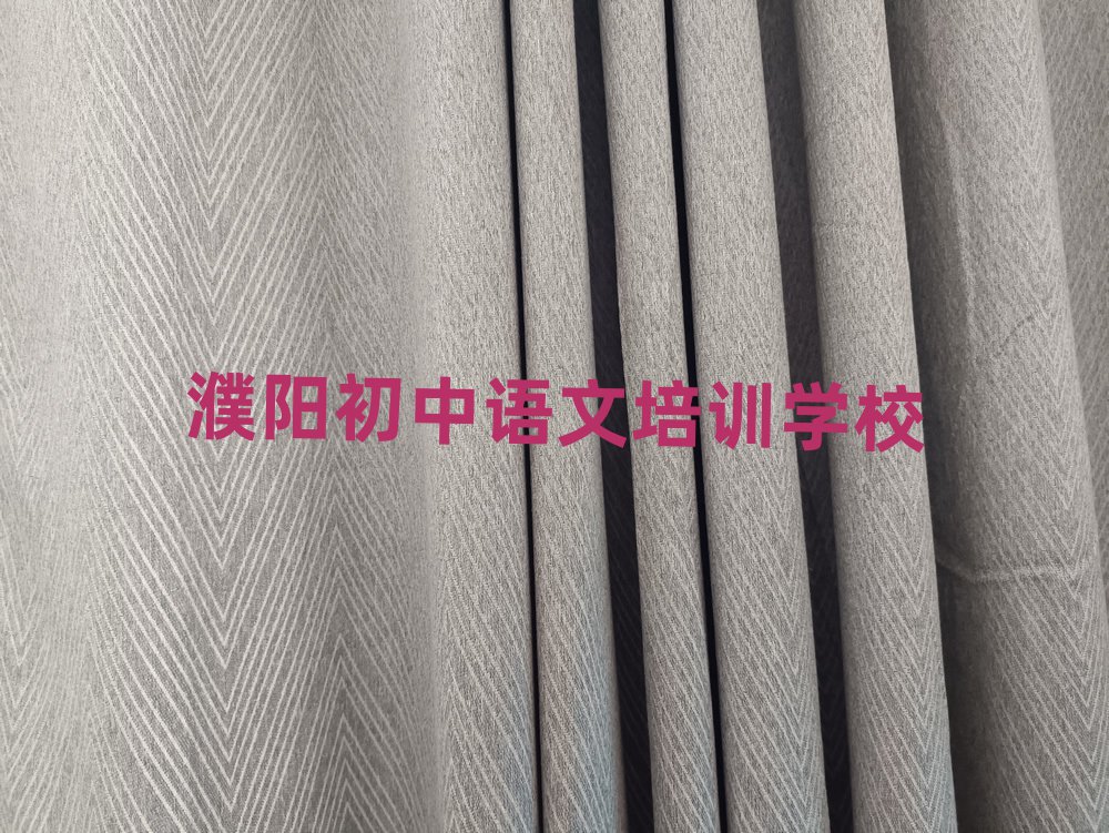 濮阳学初中语文哪个好名单